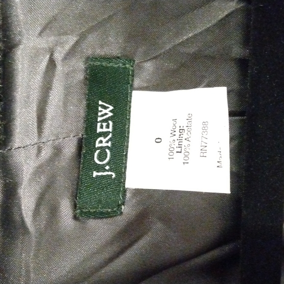 J Crew Grey Wool Blazer size 0 - Picture 7 of 8